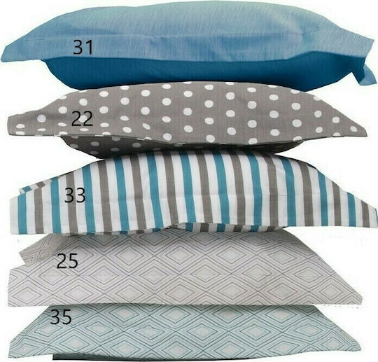 Anna Riska Baby Bettbezug Mix & Match 31 Blue 120x165cm.
