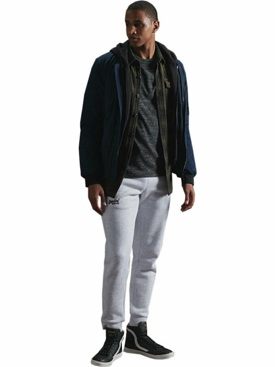 Sweatpants with Elastic Gray