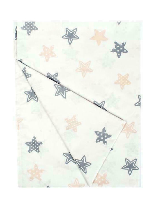 Dimcol Baby Bettbezug Star 103 Grey 120x160cm.