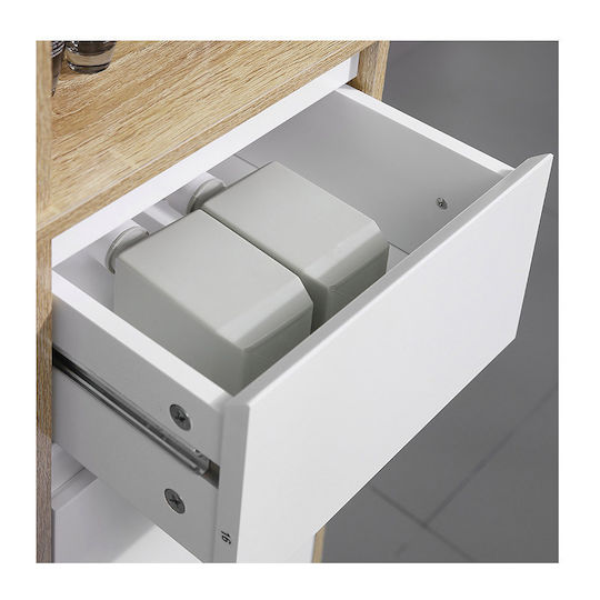 Kleankin 834-318 Банска Колона Подова 32.6x30x171.2см Кафява