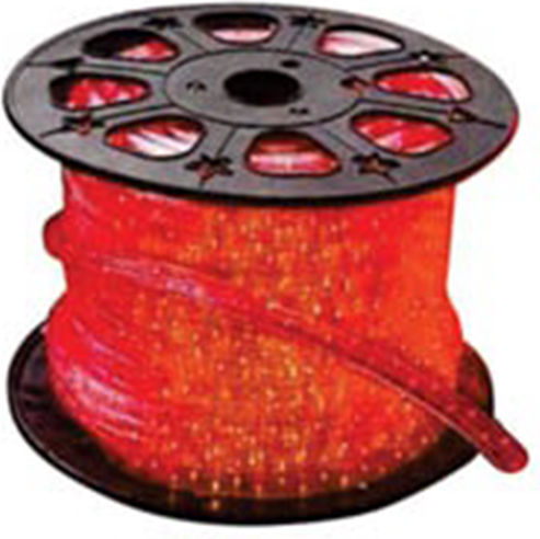Christmas Light Tube Red Two-channel 220V 1800 Light Bulbs 50m IP44
