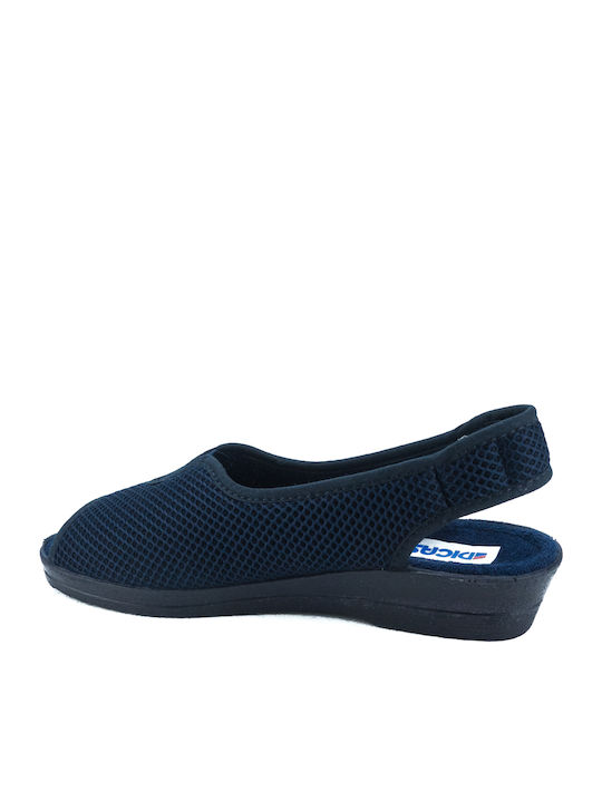 Winter Women's Slippers Blue