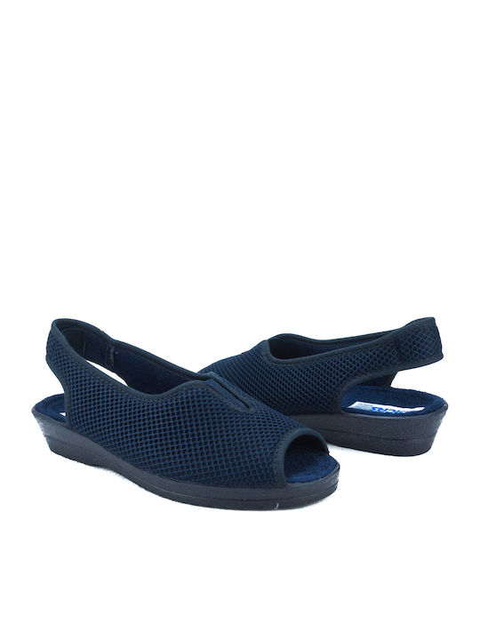 Winter Women's Slippers Blue