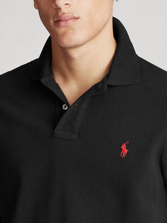 Polo Μπλούζα Κοντομάνικη Μαύρη