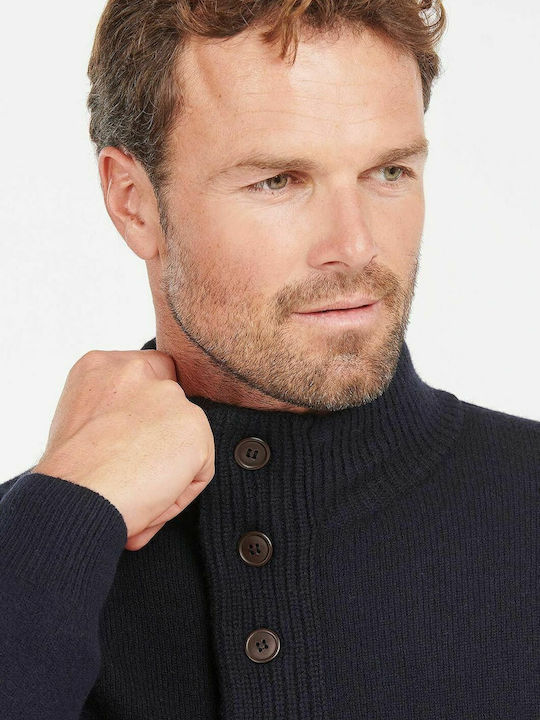 Langarm-Pullover Marineblau
