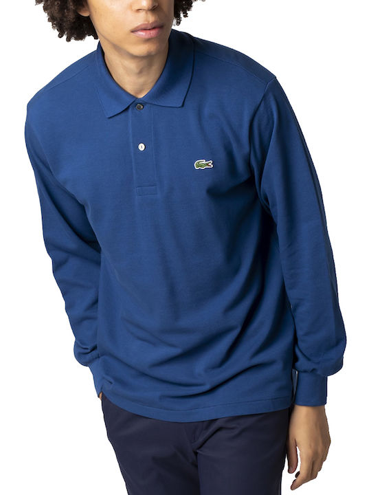 Polo Long Sleeve Blouse Blue