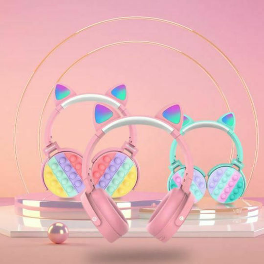 CT-950 Kabellose Bluetooth Am Ohr Kopfhörer mit 18 Stunden Betriebszeit Rosa