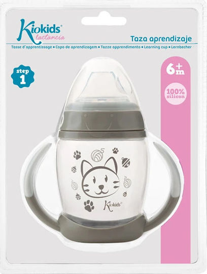 Kiokids Ποτηράκι Εκπαιδευτικό 6m+ Cat 270ml