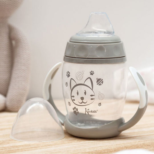 Kiokids Ποτηράκι Εκπαιδευτικό 6m+ Cat 270ml