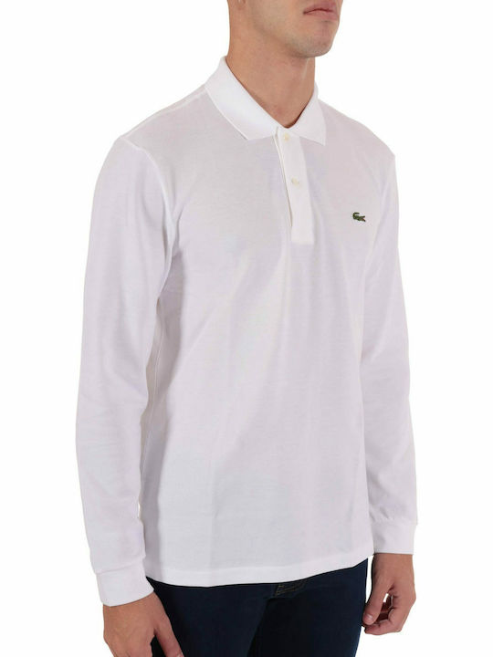 Polo Long Sleeve Blouse White