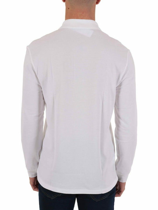 Polo Long Sleeve Blouse White