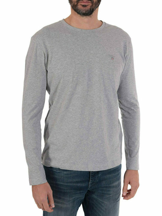 Gant Herren Shirt Langarm Gray