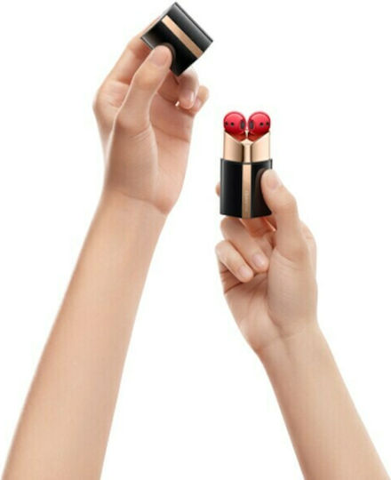 Huawei FreeBuds Lipstick Bluetooth Handsfree Ακουστικά με Αντοχή στον Ιδρώτα και Θήκη Φόρτισης Κόκκινα