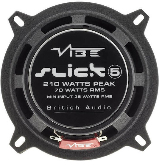 Vibe Slick 5-V7 Σετ Ηχεία Αυτοκινήτου 5.25" με 80W RMS (2 Δρόμων)