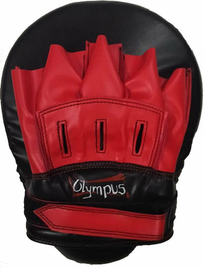 Olympus Sport Focus Mitt Short Handziele für Kampfkünste 2 Stück Schwarz
