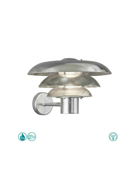 Nordlux Kurnos 35 Wall-Mounted Outdoor Hat Light E27 IP54 35x23.7εκ.