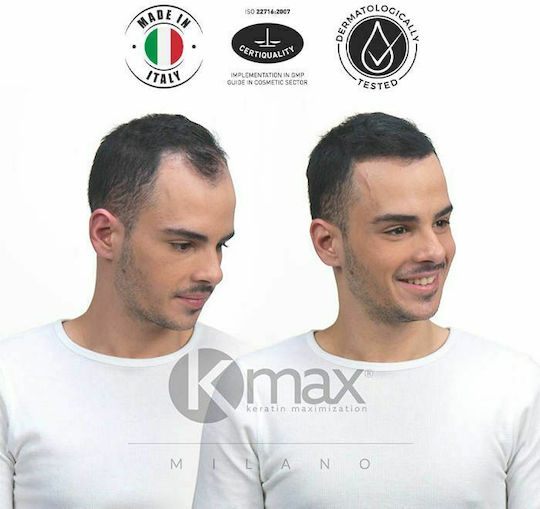 Kmax Milano Hair Building Fibers with Keratin Hair Fibers Economy Καστανό 32gr