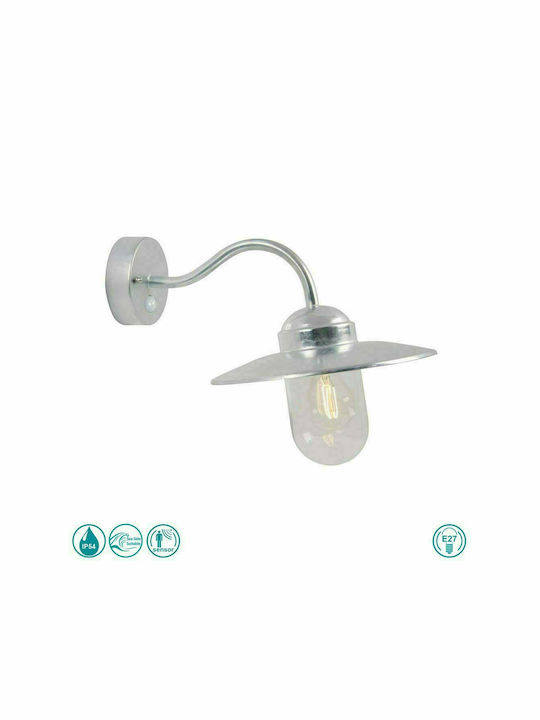 Nordlux Luxembourg Wall-Mounted Outdoor Hat Light E27 IP54 42x11εκ.