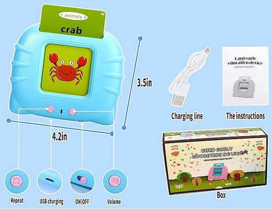 Early Education Card Machine Device Образователна Игра Образователни за 2-6 Години