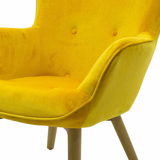 Kido Bergère Yellow 72x75x99cm