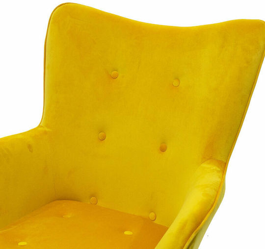 Kido Bergère Yellow 72x75x99cm