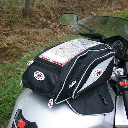 Lampa Maxter Tank Cordura Motorcycle Tank Bag Magnetic 21lt