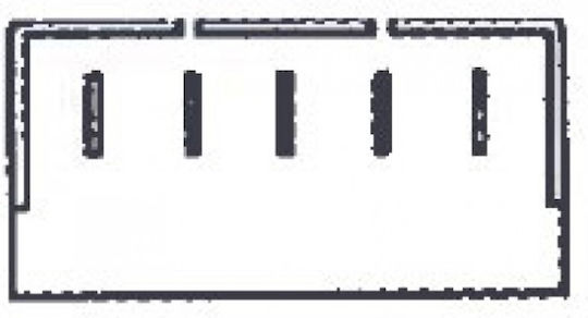 Mcar Car Window Switch for Citroen Xsara Peugeot Partner 5pin