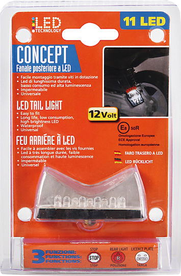 Lampa Задна светлина за Мотоциклет LED 1бр