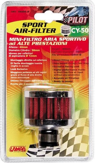 Vent Filter Closed Type 12mm for