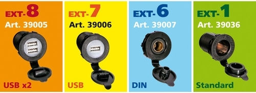 Lampa Car Dashboard Double Instrument Mount for Sockets