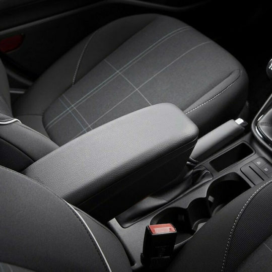 Rati Armster Car PU Armrest for Citroen C4 SpaceTourer 2019 Black