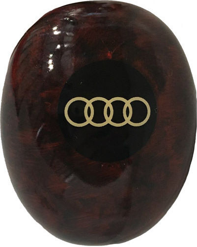 Auto Gs Πόμολο Ξύλινο Audi Καφέ