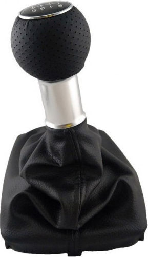 Carner Shift Knob with Bubble B6 / B7 for Audi A4 black