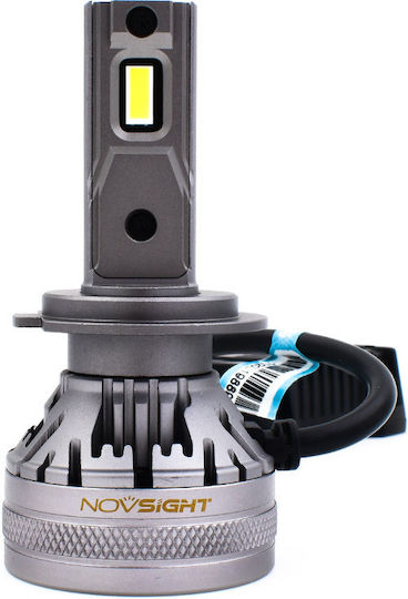NovSight Lamps Car N37 H4 LED 6500K Cold White 12-24V 120W 2pcs