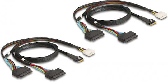 DeLock Placă PCIe cu 4 Porturi M.2