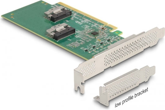 DeLock Placă PCIe cu 4 Porturi M.2