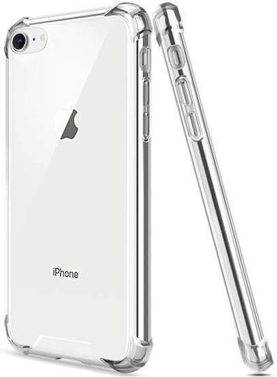 Anti Shock Umschlag Rückseite Silikon 0.5mm Transparent (iPhone 7/iPhone 8/iPhone SE 2020/iPhone SE 2022)
