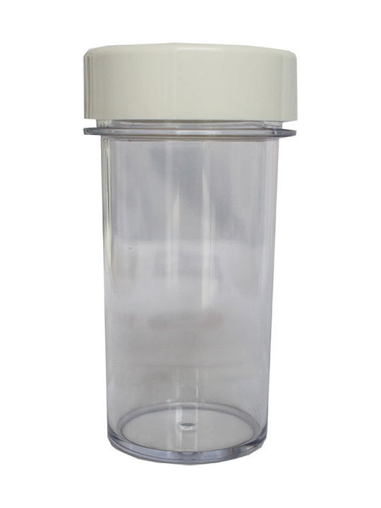 Plastic Tabletop Rotating Spice Rack White 8pcs