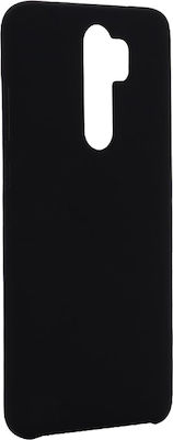 Senso Smooth Silicone Back Cover Black (Redmi Note 8 Pro)