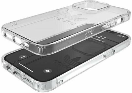 adidas Umschlag Rückseite Silikon Transparent (iPhone 13 Pro)
