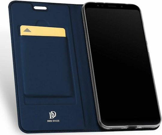 Dux Ducis Skin Pro Книга Изкуствена кожа Тъмносиня (Xiaomi Mi Note 10 / Mi Note 10 Pro)