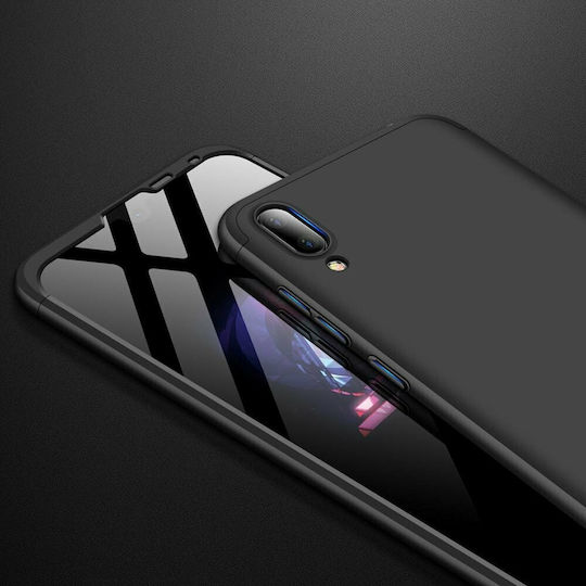 Prime 2018 360 Vollschutz Kunststoff Schwarz (Huawei Y7 2018/Y7 Prime 2018)