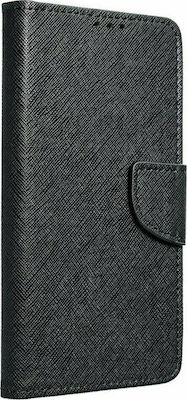 iSelf Fancy Synthetic Leather Wallet Black (Redmi Note 10 5G / Poco M3 Pro)