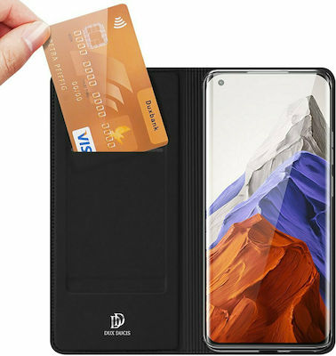 Dux Ducis Skin Pro Carte Piele artificială Negru (Xiaomi Mi 11)