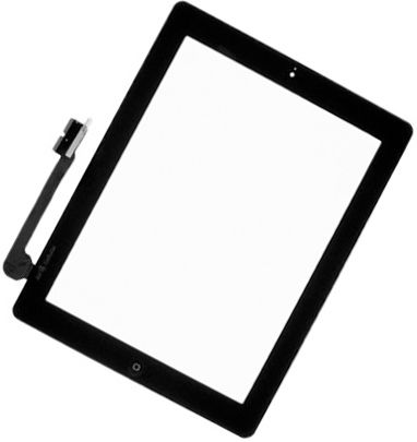 Touch Mechanism Replacement Part μαύρος (iPad 3/4)