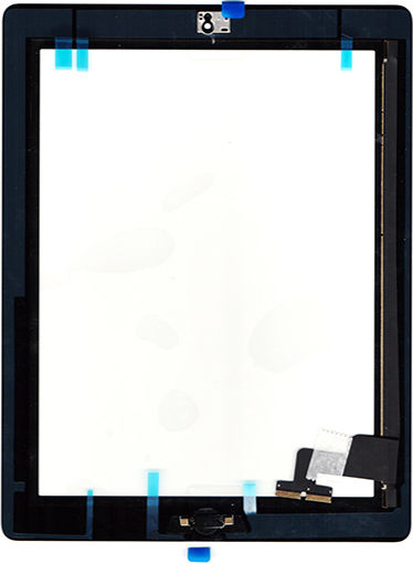 Touch Mechanism Replacement black (iPad 2)