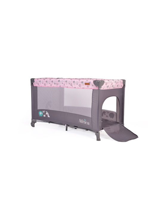 Cangaroo Africa Playpen Pink 125x65cm