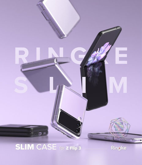 Ringke Slim Umschlag Rückseite Kunststoff Matte Clear (Galaxy Z Flip3 5G)