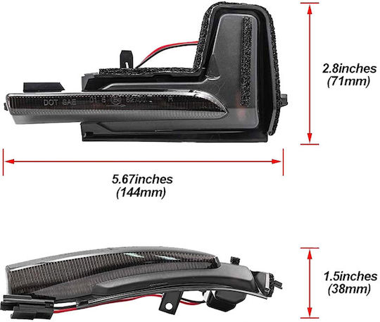 Carner Flash Led for Volvo V90 / XC 60 / XC 90 2pcs
