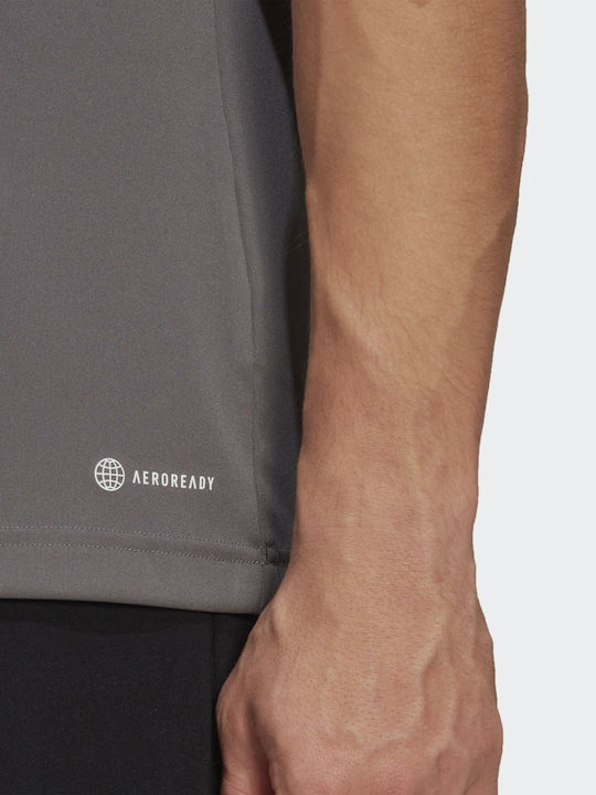 Entrada 22 Aeroready Athletic T-shirt Team Grey Four